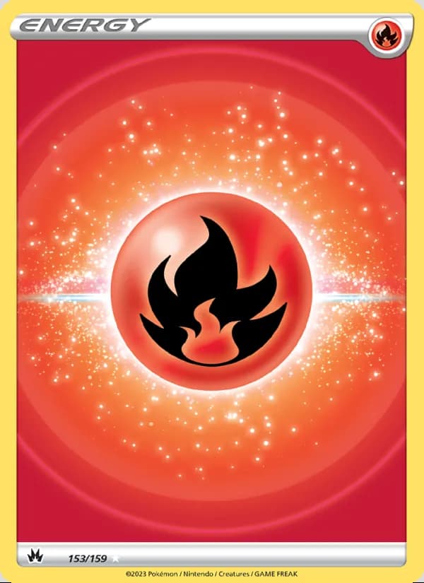 Fire Energy — Crown Zenith #153