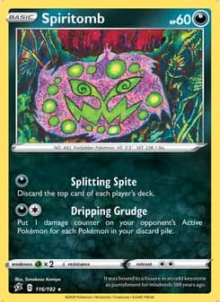 Spiritomb — Rebel Clash #116