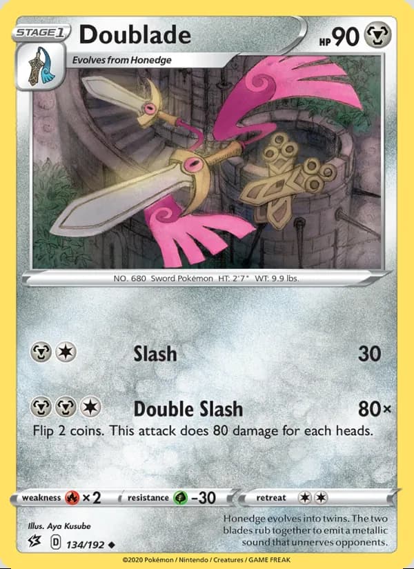 Doublade — Rebel Clash #134