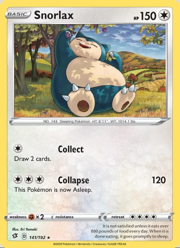 Snorlax — Choque Rebelde #141