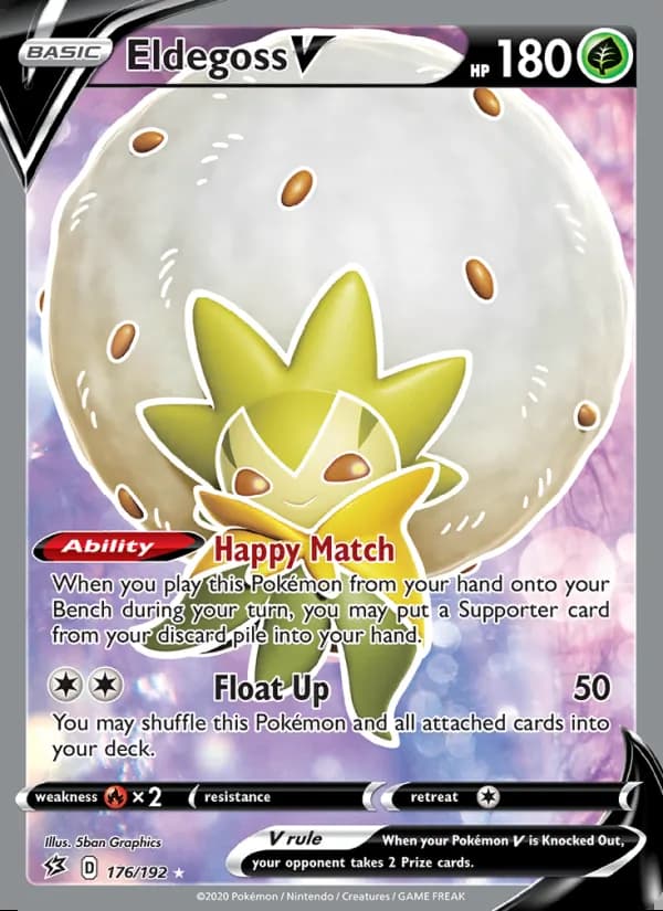 Eldegoss V — Choque Rebelde #176
