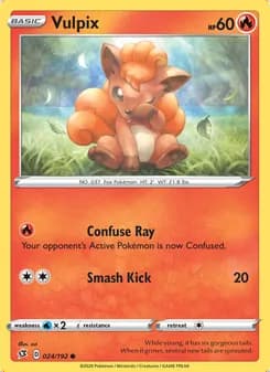 Vulpix — Rebel Clash #24