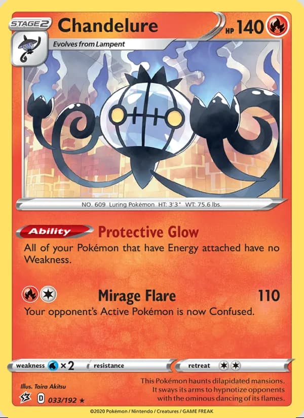 Chandelure — Rebel Clash #33