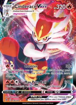 Cinderace VMAX — Rebel Clash #36