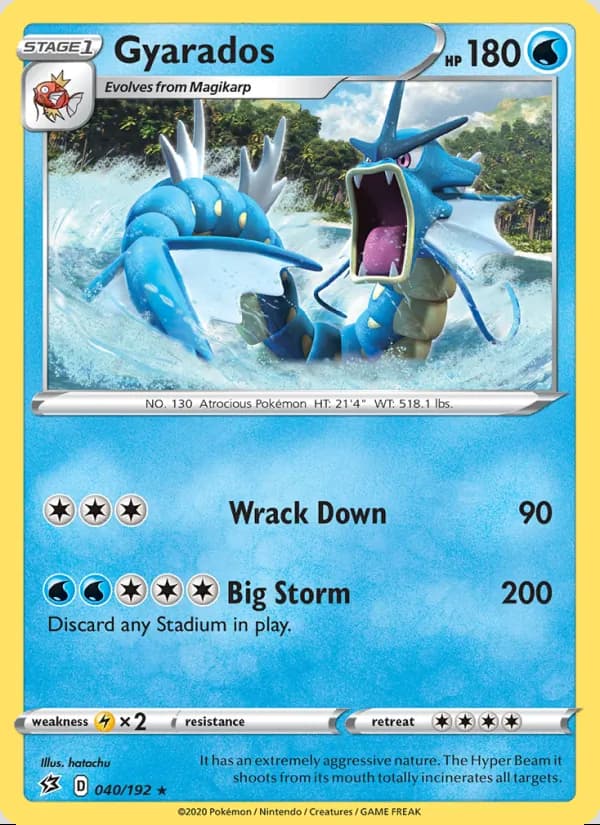 Gyarados — Choque Rebelde #40
