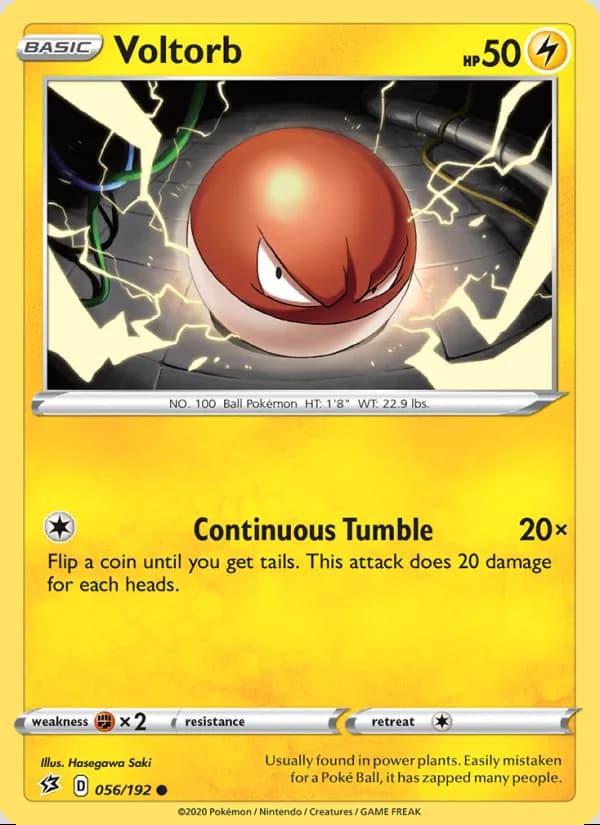 Voltorb — Choque Rebelde #56