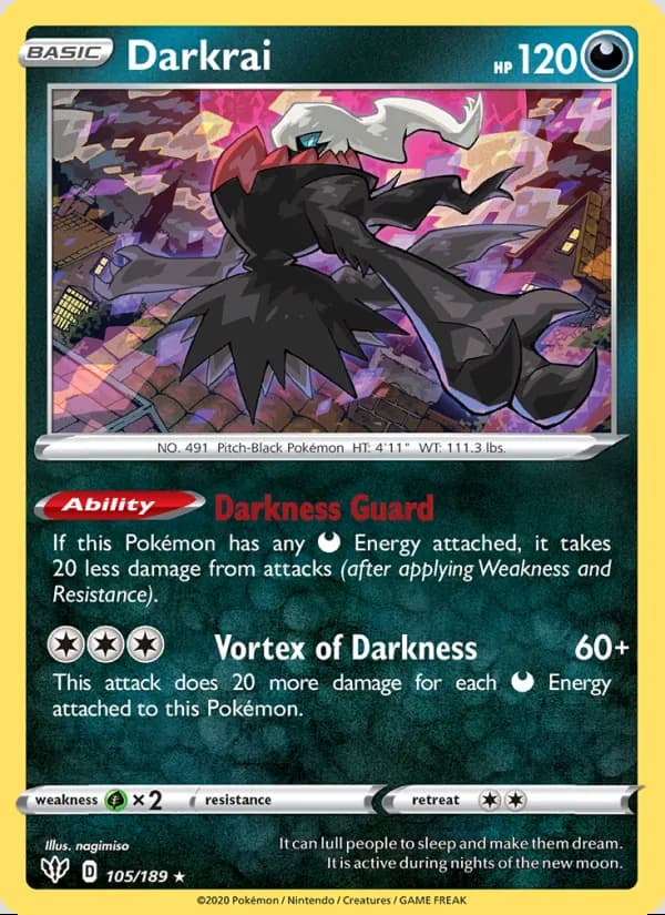 Darkrai — Darkness Ablaze #105