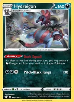 Hydreigon — Darkness Ablaze #110