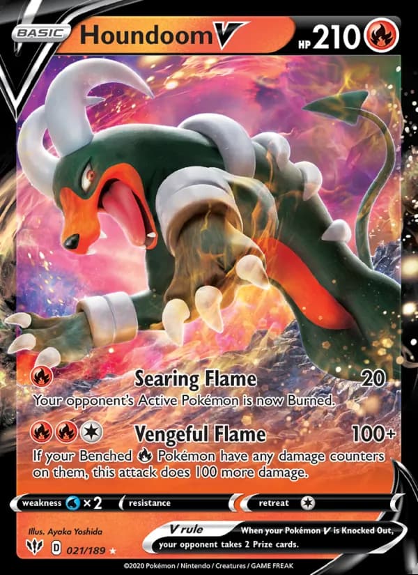 Houndoom V — Darkness Ablaze #21