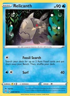 Relicanth — Darkness Ablaze #40