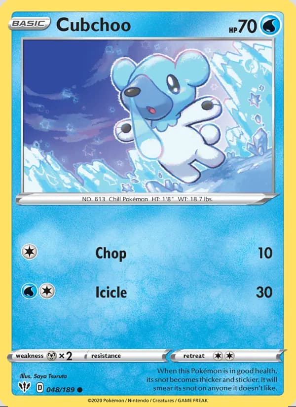 Cubchoo — Oscuridad Incandescente #48