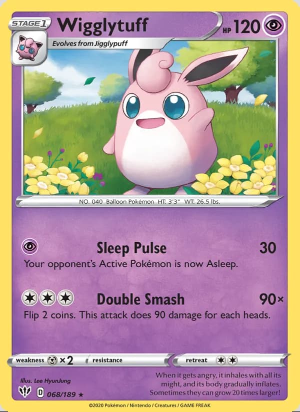 Wigglytuff — Darkness Ablaze #68