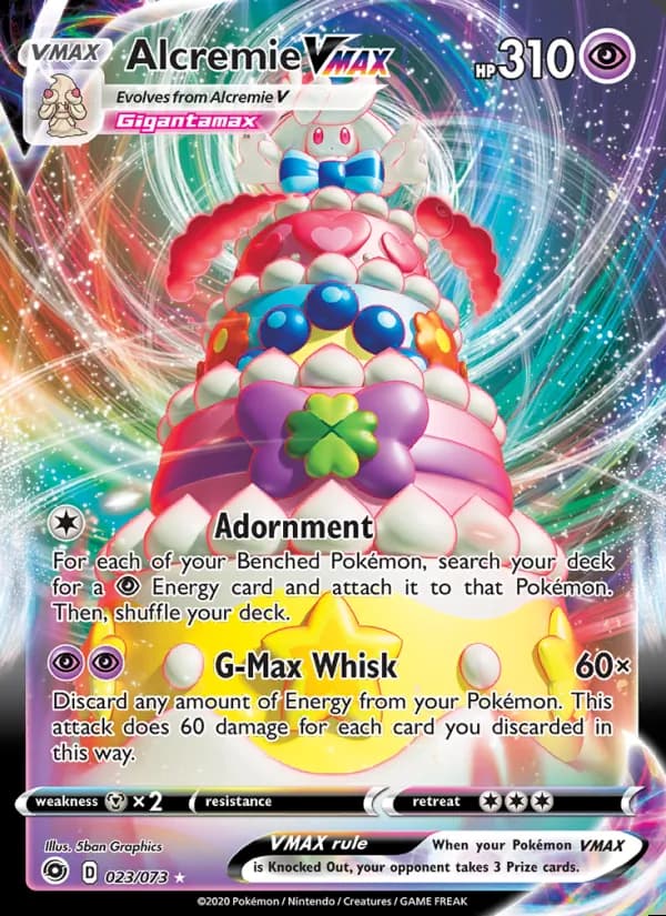 Alcremie VMAX — Champion's Path #23