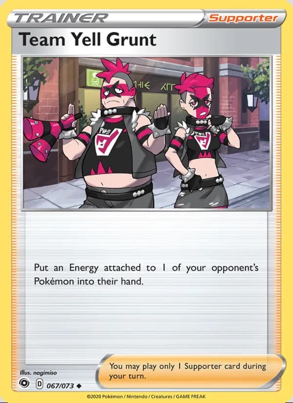 Team Yell Grunt — Champion's Path #67