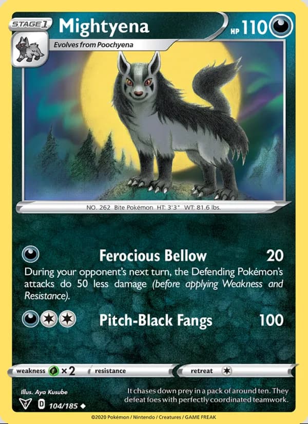 Mightyena — Voltaje Vívido #104