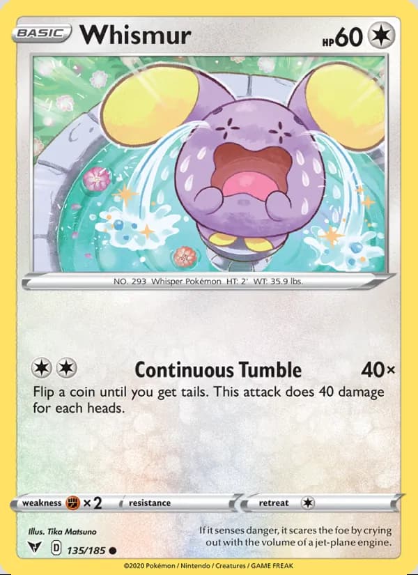 Whismur — Vivid Voltage #135