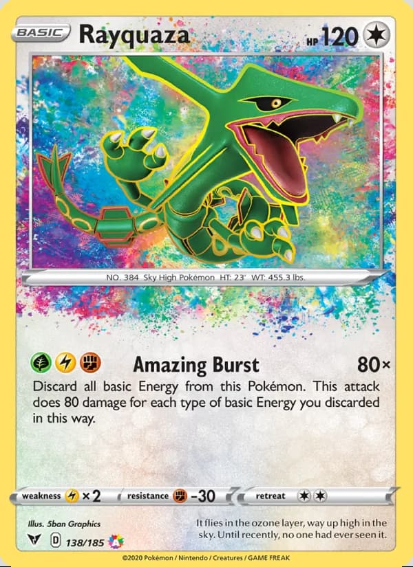 Rayquaza — Voltaje Vívido #138