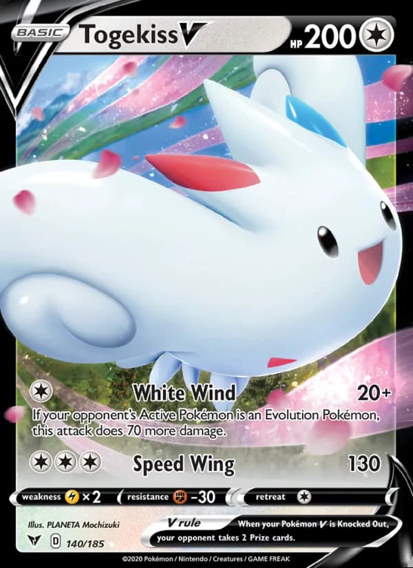 Togekiss V — Voltaje Vívido #140