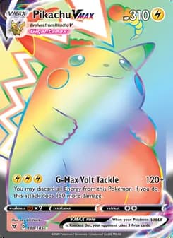 Pikachu VMAX — Vivid Voltage #188