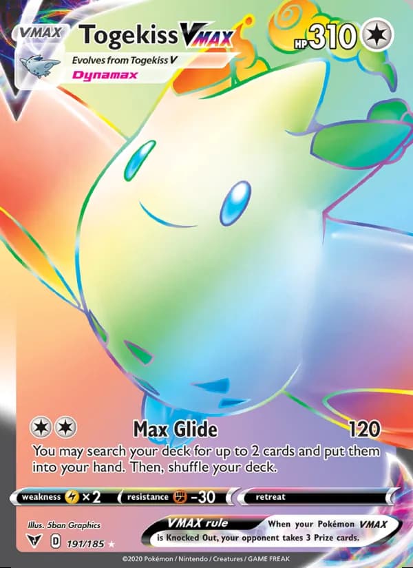 Togekiss VMAX — Vivid Voltage #191