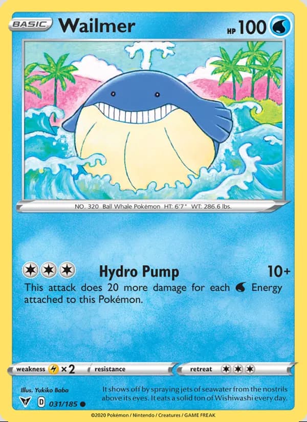 Wailmer — Vivid Voltage #31