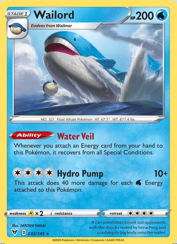 Wailord — Vivid Voltage #32