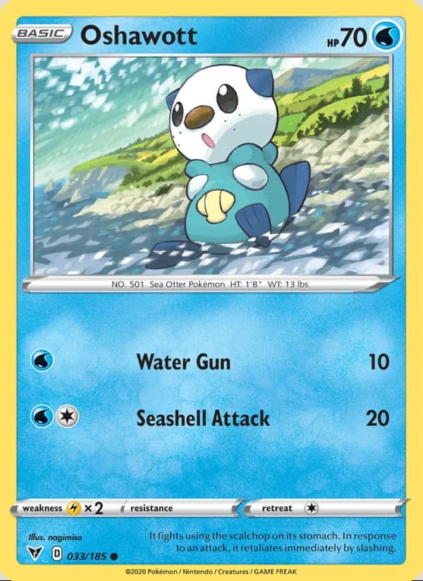 Oshawott — Voltaje Vívido #33