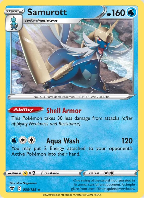 Samurott — Vivid Voltage #35