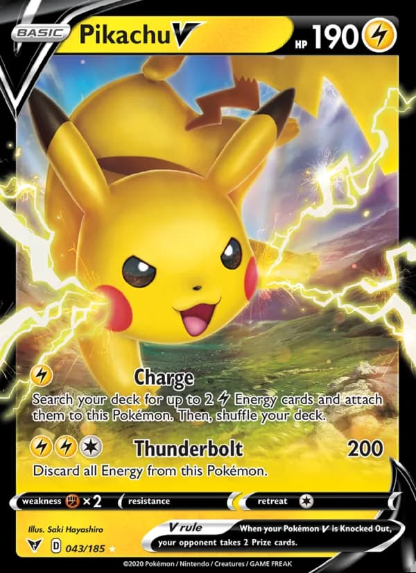 Pikachu V — Vivid Voltage #43