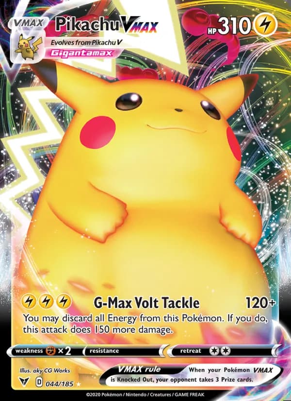 Pikachu VMAX — Vivid Voltage #44