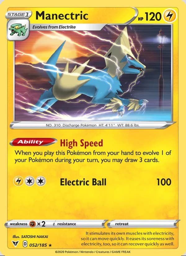 Manectric — Vivid Voltage #52