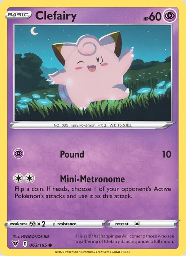 Clefairy — Vivid Voltage #63