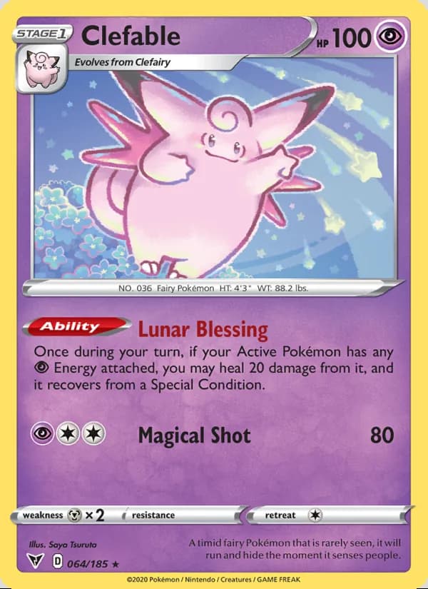 Clefable — Vivid Voltage #64