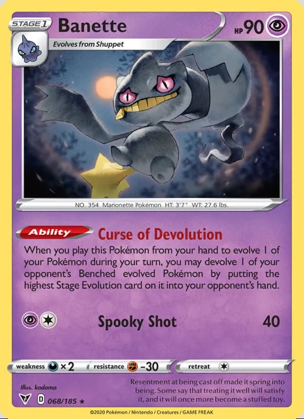 Banette — Vivid Voltage #68