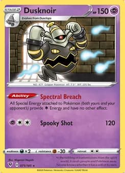 Dusknoir — Vivid Voltage #71