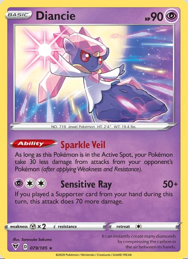 Diancie — Vivid Voltage #79