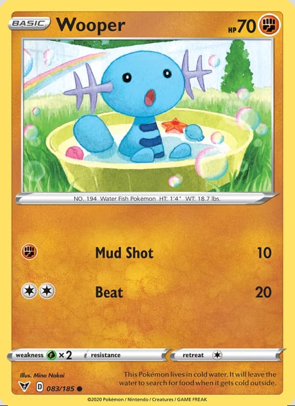 Wooper — Vivid Voltage #83