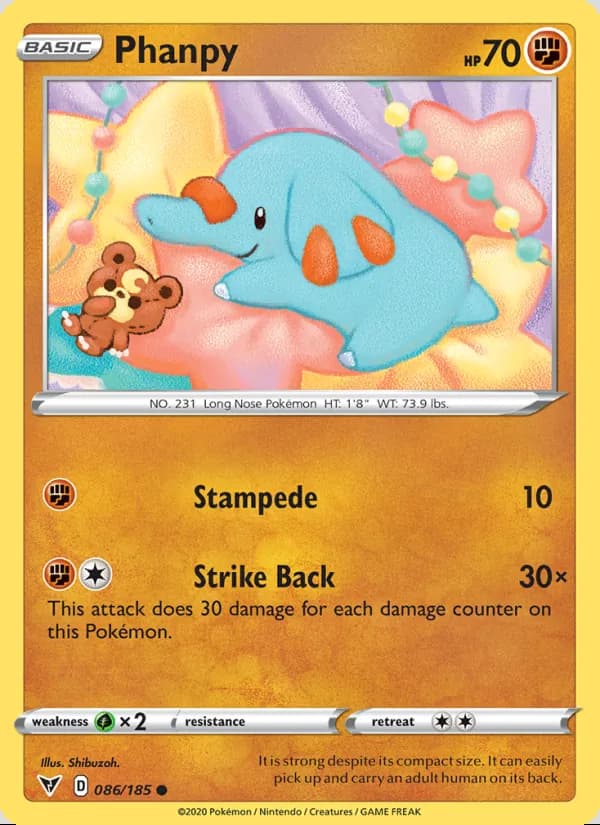 Phanpy — Vivid Voltage #86
