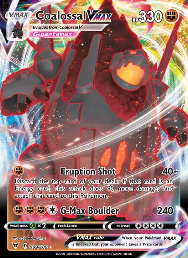Coalossal VMAX — Vivid Voltage #99