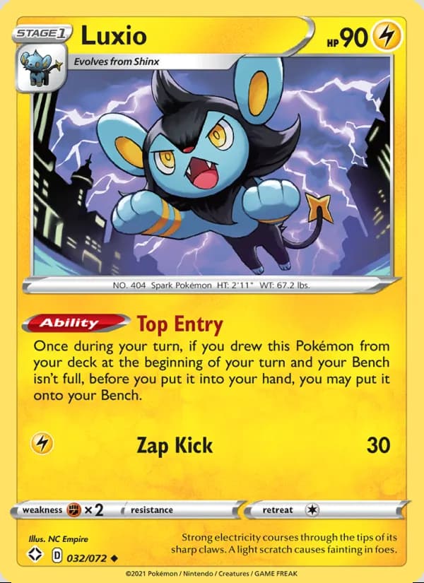 Luxio — Shining Fates #32