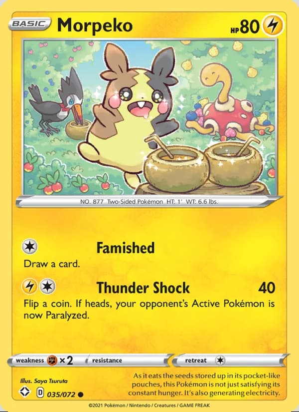 Morpeko — Shining Fates #35
