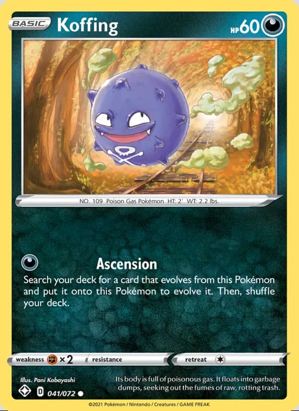 Koffing — Shining Fates #41