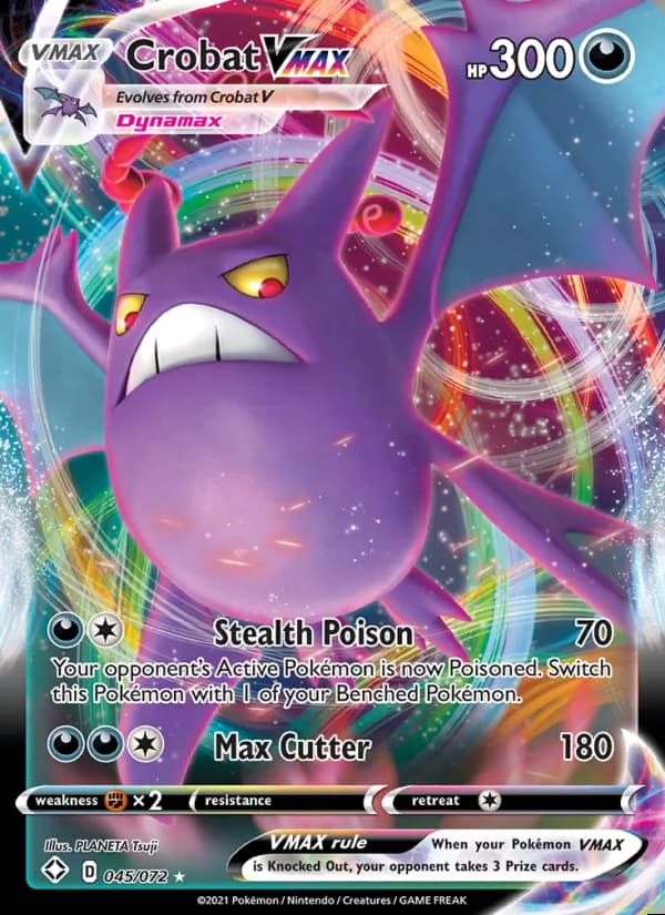 Crobat VMAX — Shining Fates #45