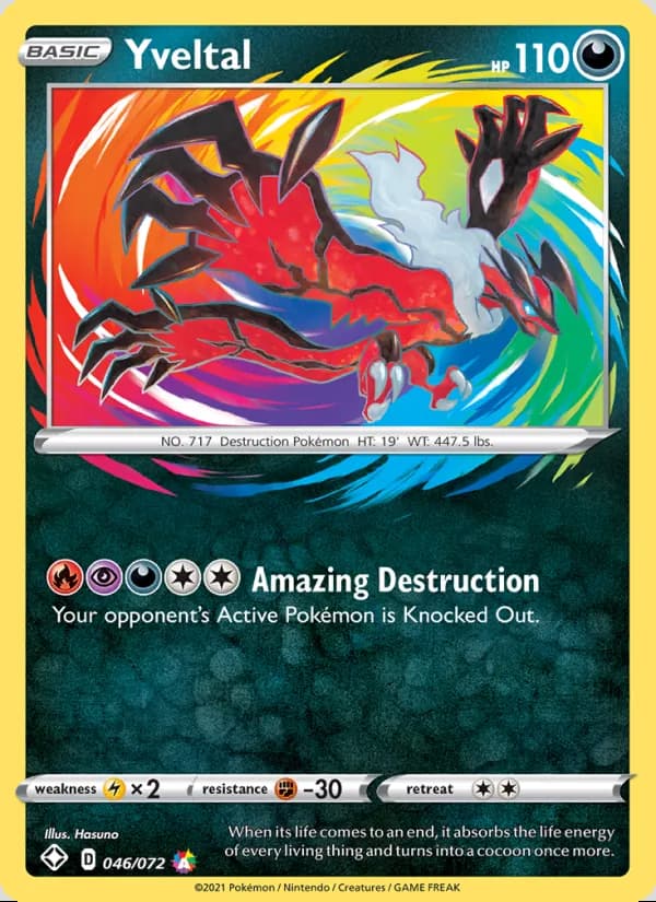 Yveltal — Shining Fates #46