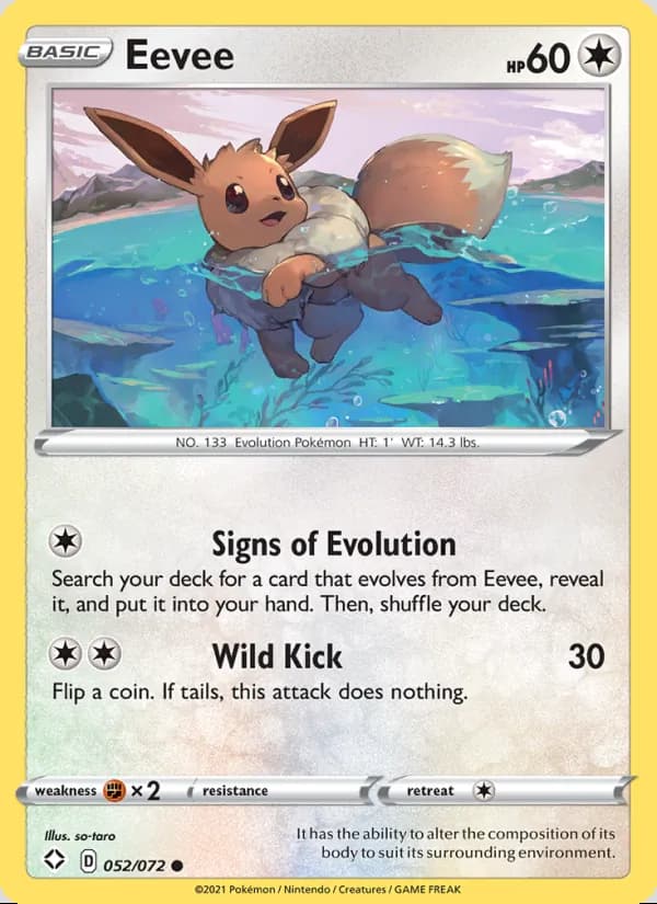 Eevee — Shining Fates #52