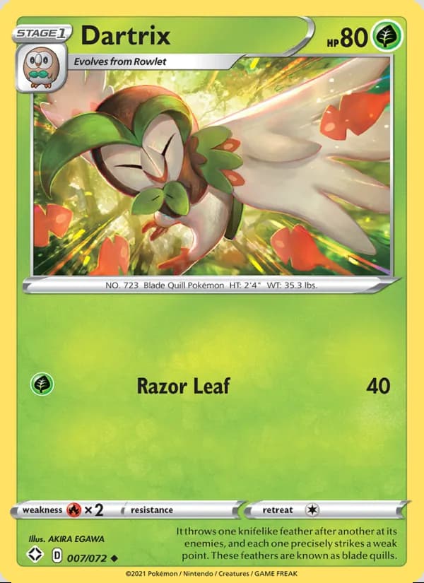 Dartrix — Shining Fates #7