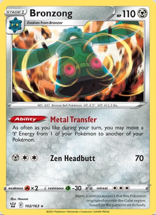 Bronzong — Estilos de Combate #102