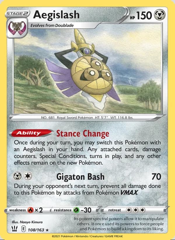 Aegislash — Battle Styles #108