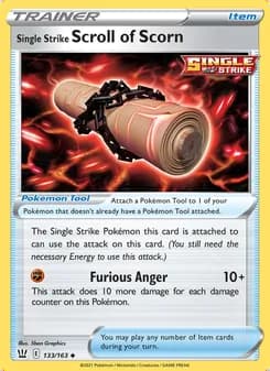 Single Strike Scroll of Scorn — Battle Styles #133