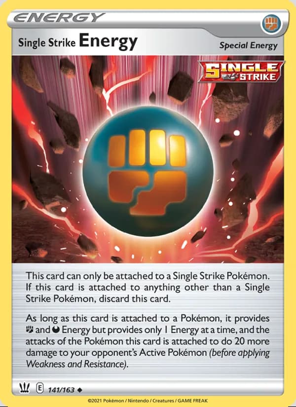 Single Strike Energy — Battle Styles #141